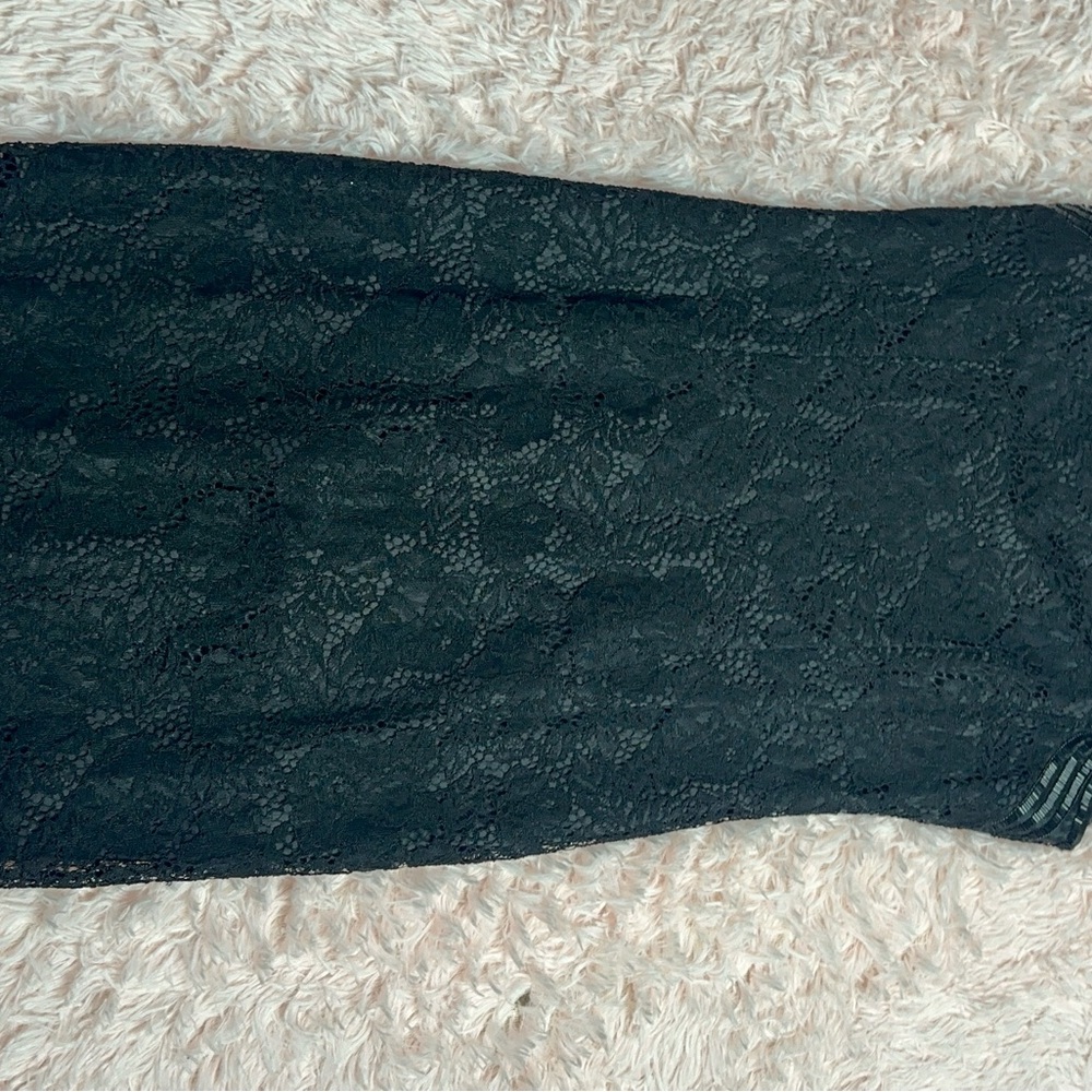 Elegant Black Lace dress